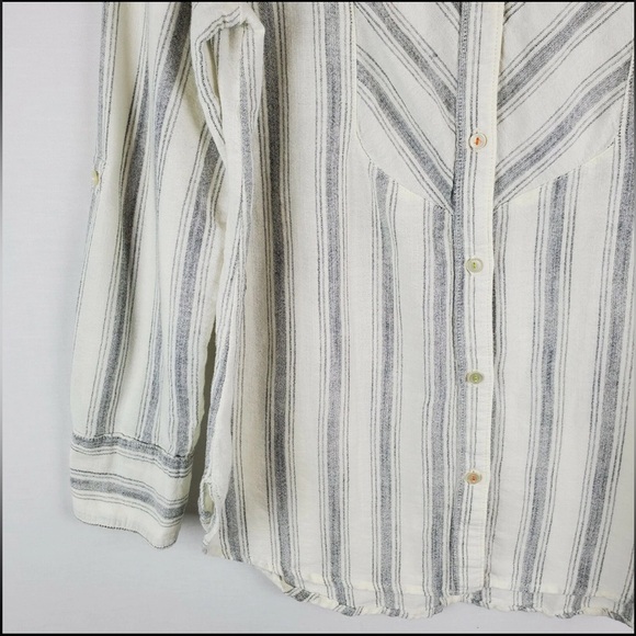 ANTHROPOLOGIE Lilka Cotton Buttondown - size medium - Picture 16 of 16